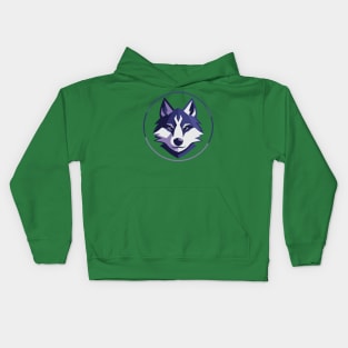 Siberian Husky Kids Hoodie